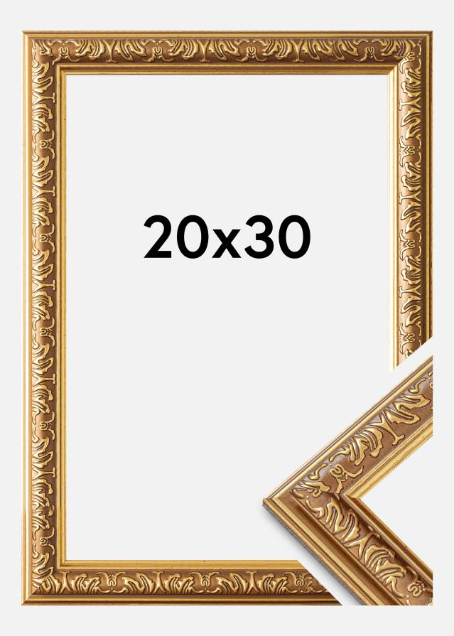 Rāmis Swirl Akrila stikls Zelta 20x30 cm