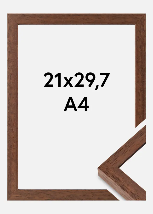 Rāmis Hermes Akrila stikls Tīkkoks 21x29,7 cm (A4)