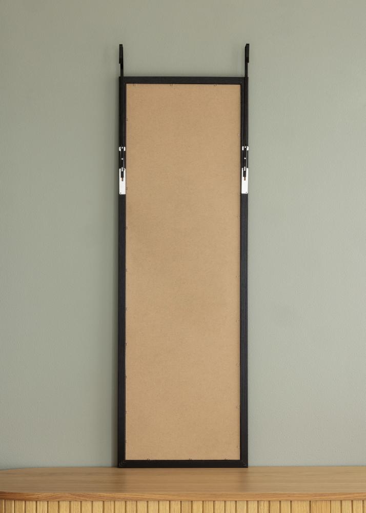 Spogulis Overdoor Melns 34x100 cm