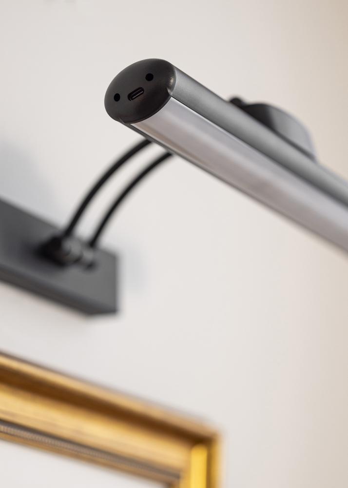 KAILA Gleam Ar Baterijām Darbināms Attēla Apgaismojums 32 cm - Melns