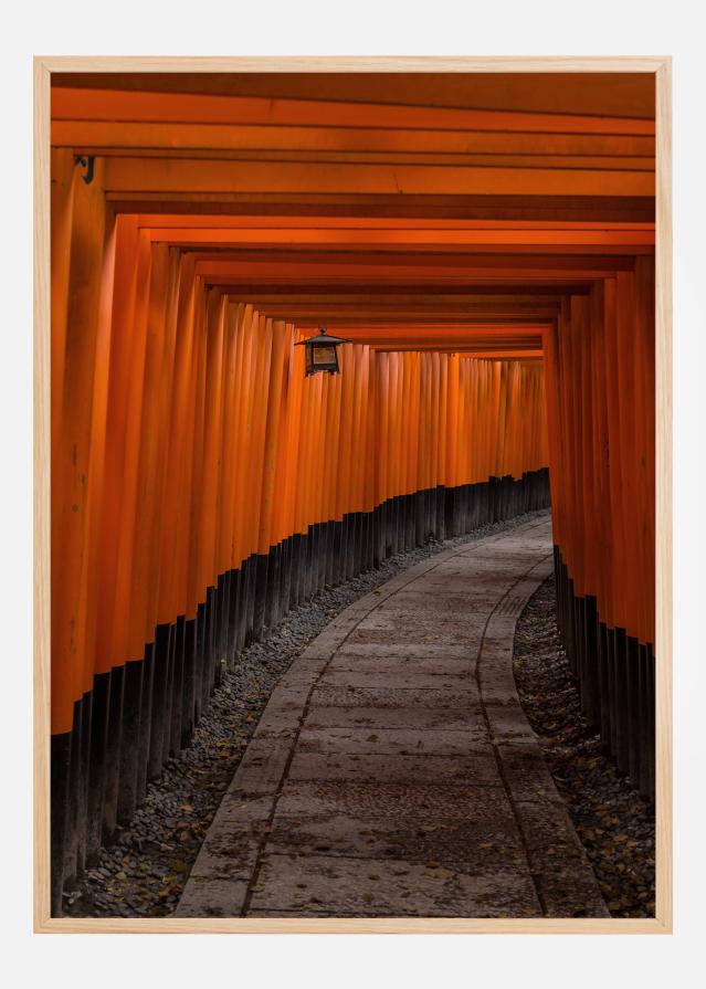 Orange tunnel Plakāts
