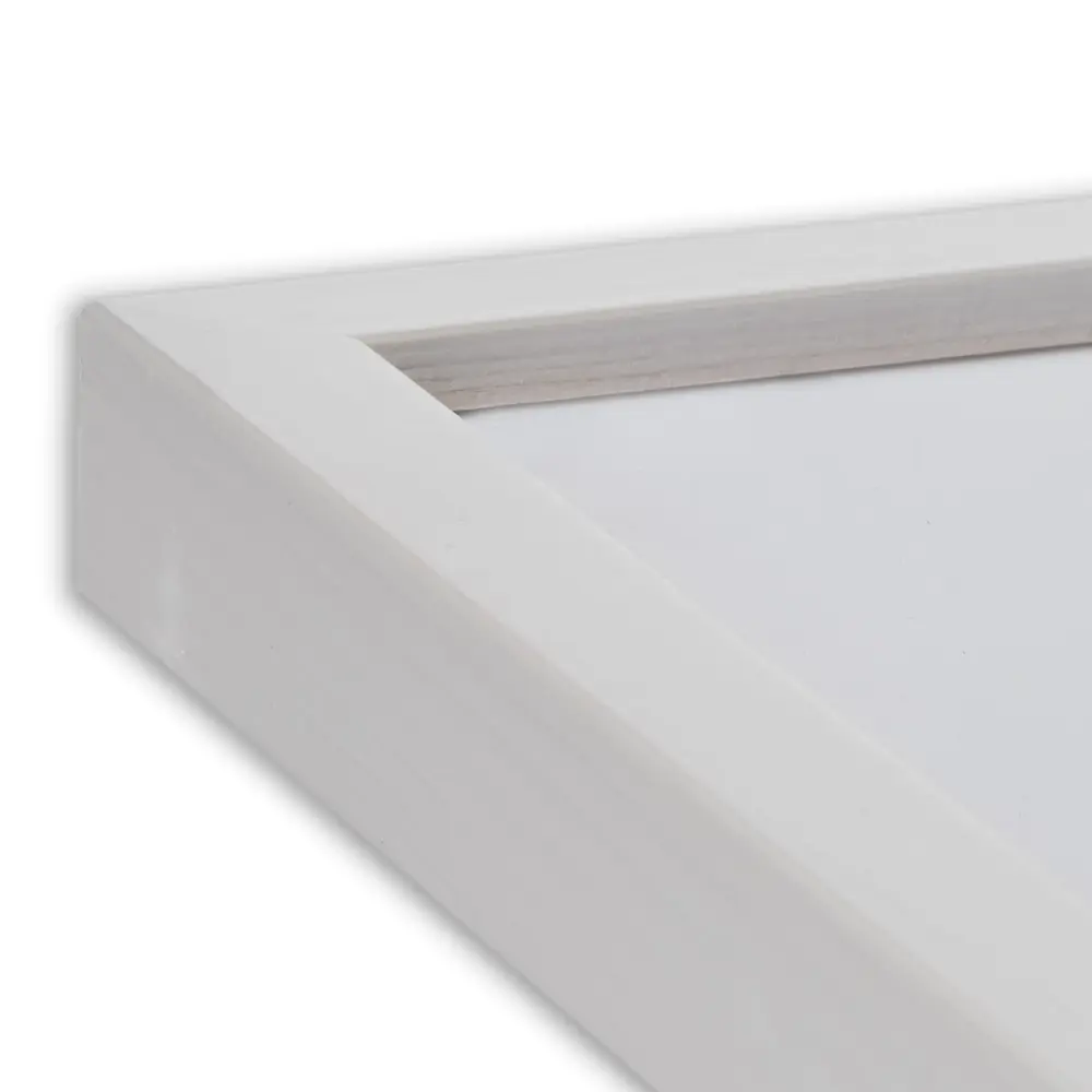 Rāmis Oslo Balts 40x50 cm - Paspartū Balts 29,7x42 cm (A3)