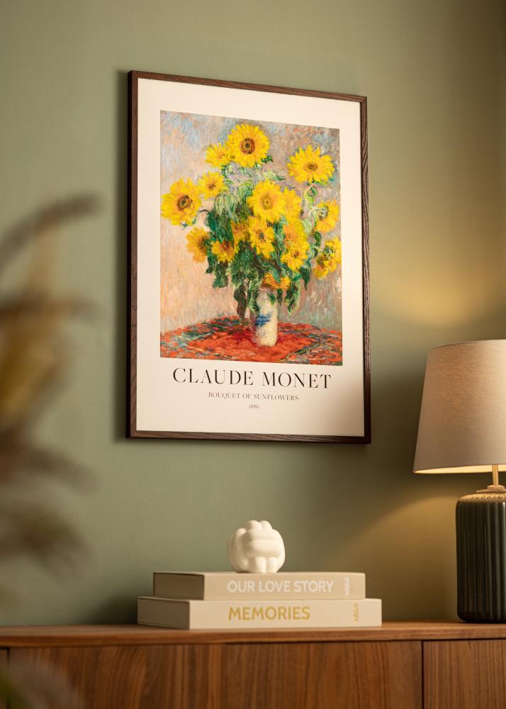 Massive Oak Akrila stikls Dark Painted 18x24 cm