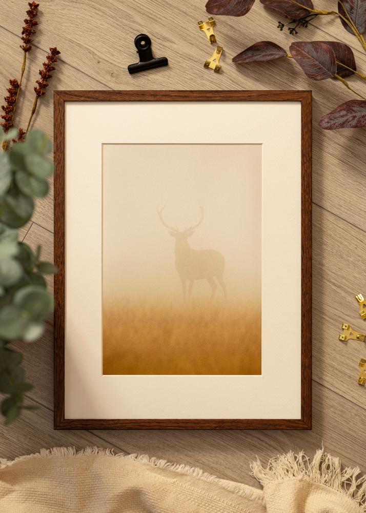 Massive Oak Akrila stikls Dark Painted 18x24 cm