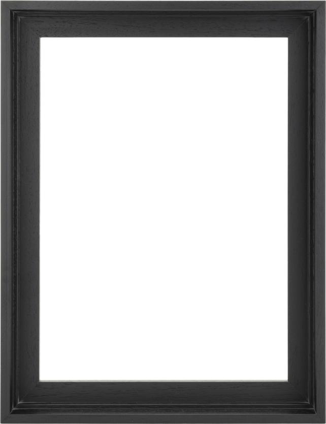 Kanvas rāmis Scranton 3D Melns 60x60 cm