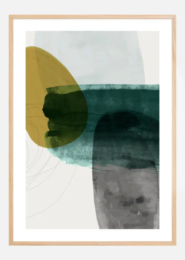 Watercolor Art No 3 Plakāts