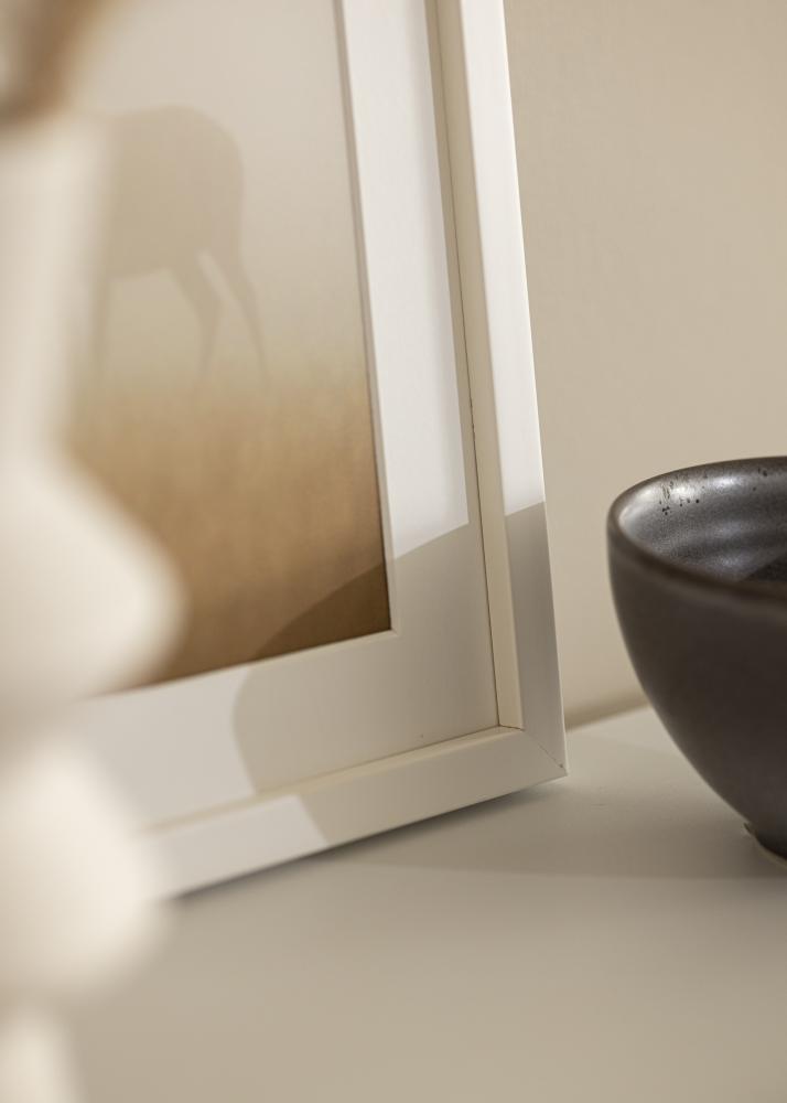 Rāmis Ekskluzīvs Balts 40x40 cm
