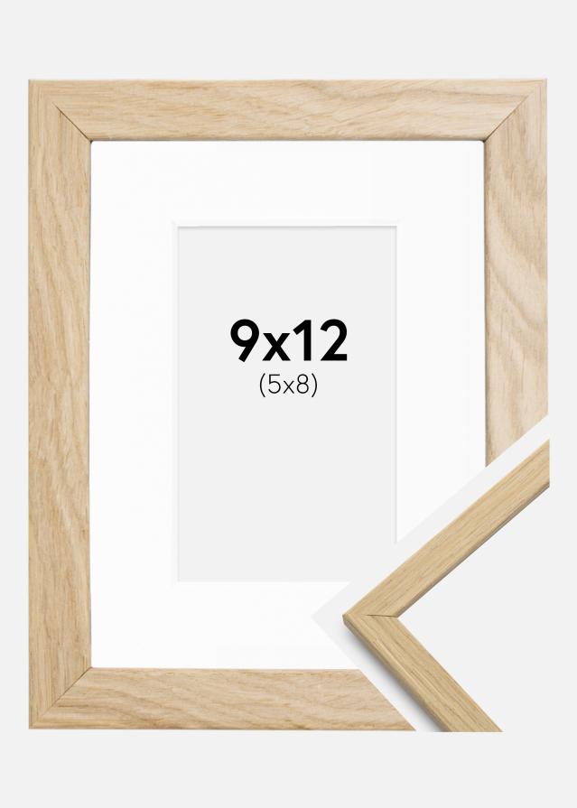 Rāmis Edsbyn Ozols 9x12 cm - Paspartū Balts 6x9 cm