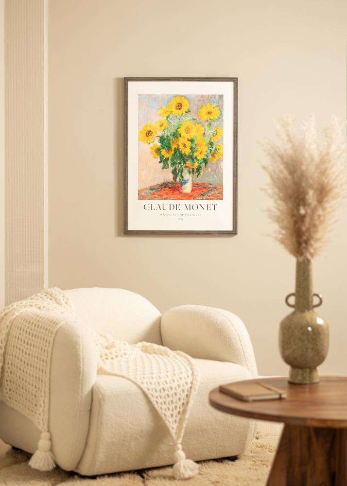 Rāmis Hermes Akrila stikls Grey Oak 60x90 cm