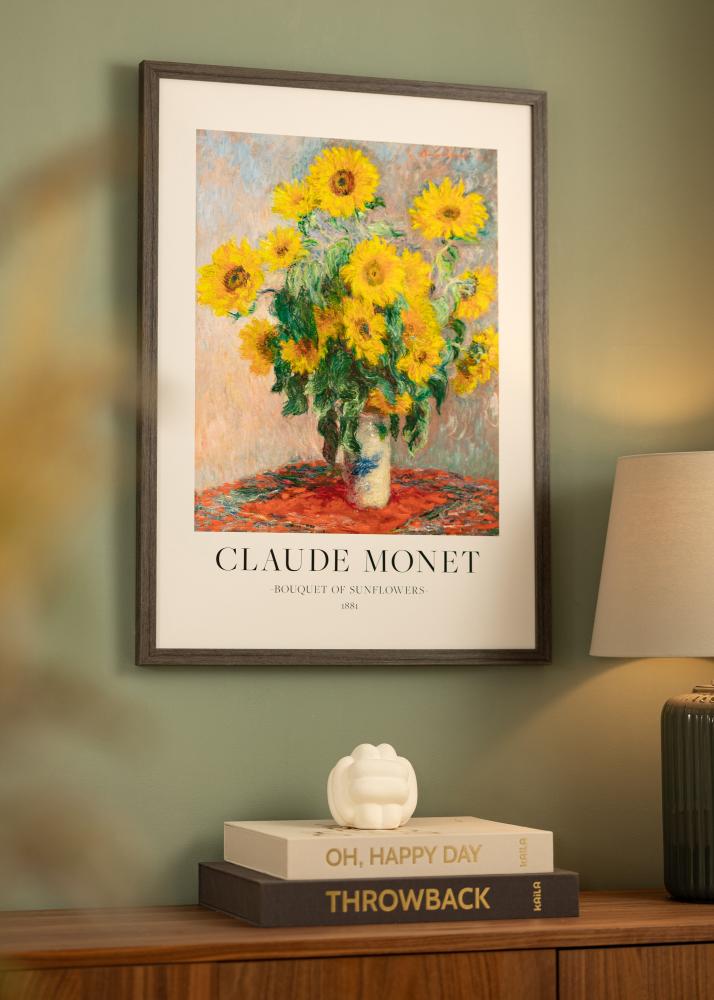 Rāmis Hermes Akrila stikls Grey Oak 60x90 cm