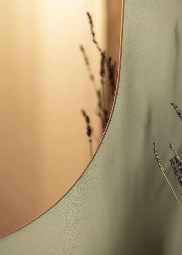 KAILA Spogulis Ovāls Rose Gold 35x70 cm