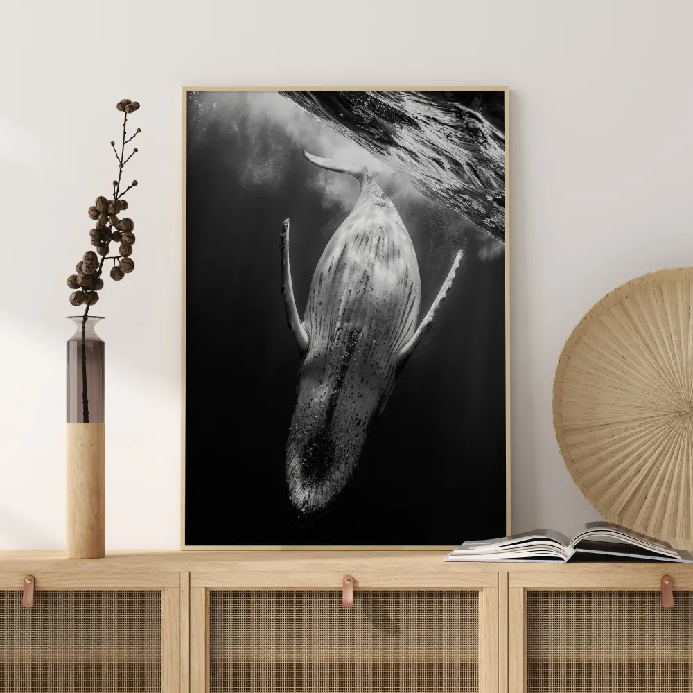 Black A Whale Plakāts