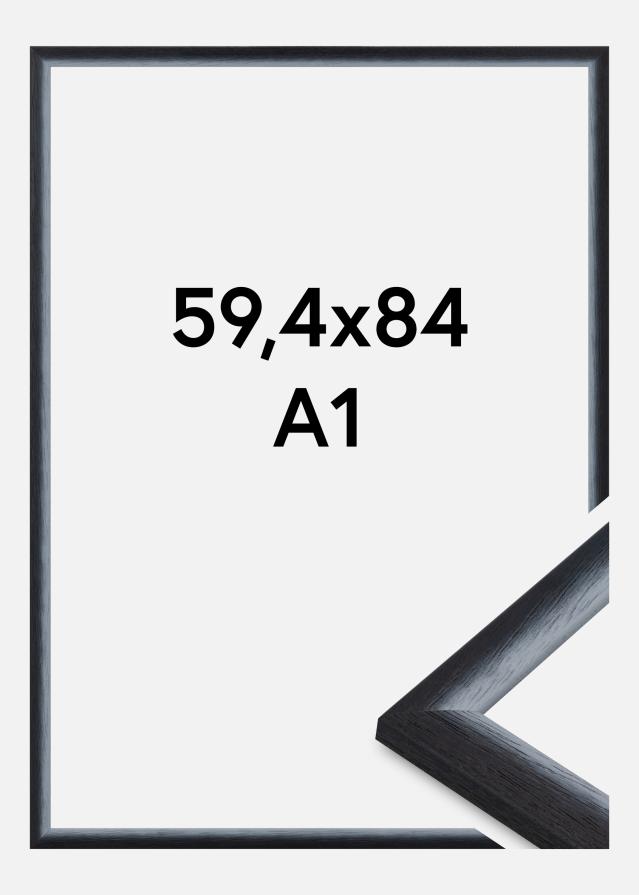Rāmis Cornwall Akrila stikls Melns 59,4x84,1 cm (A1)