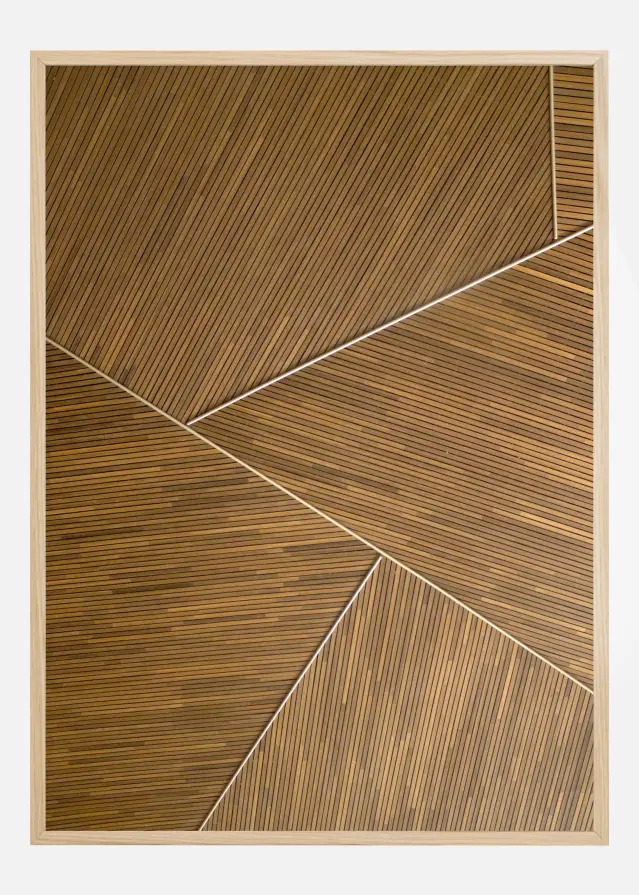 Abstract Wood Plakāts