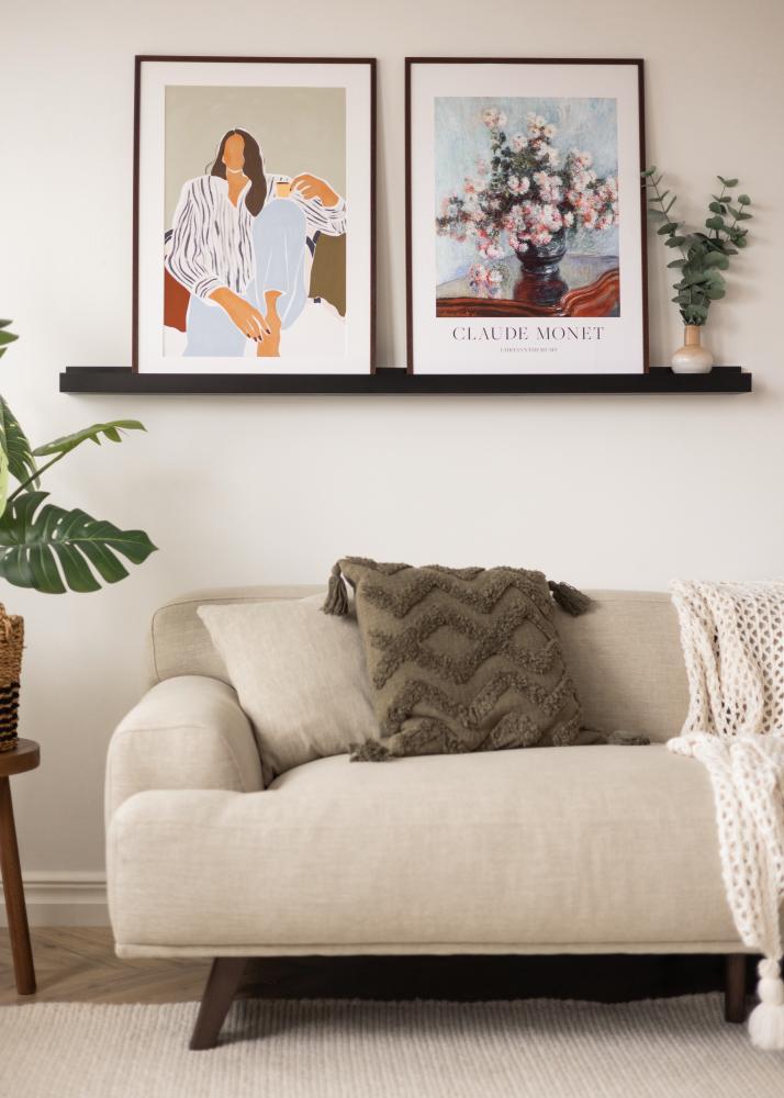 KAILA Bilžu plaukts Melns 140 cm