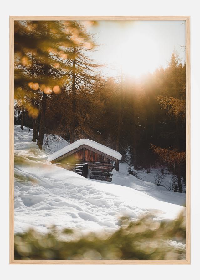 Winter Cabbin Plakāts