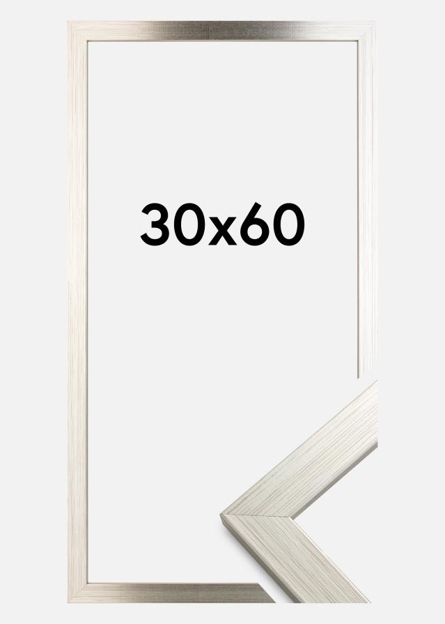 Rāmis Sudrabs Wood 30x60 cm