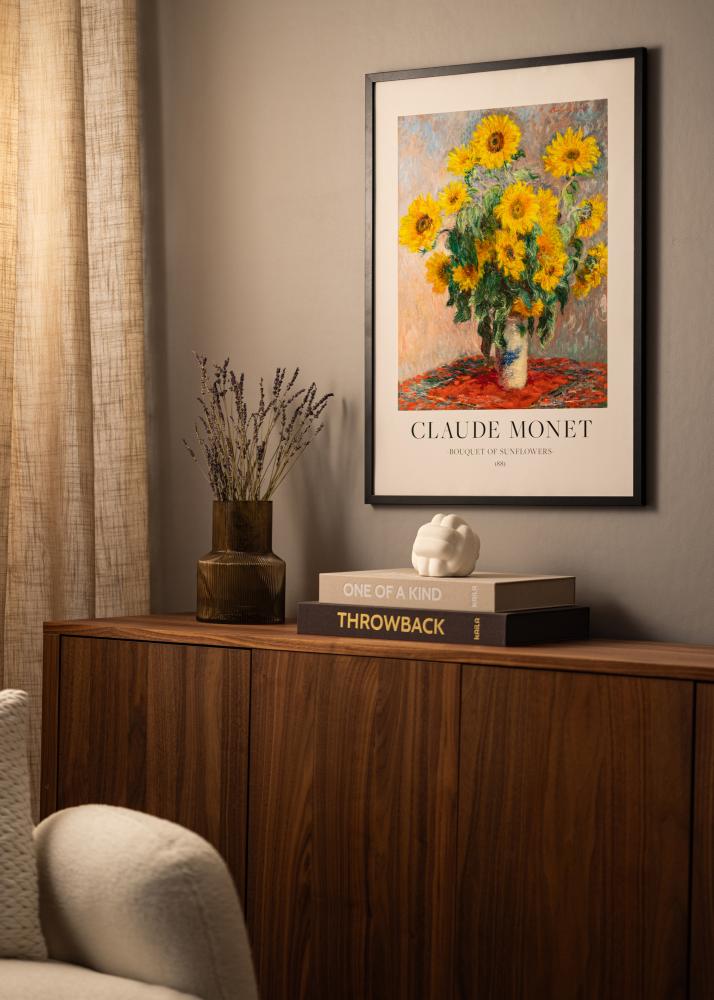 Rāmis Modern Akrila stikls Melns 40x60 cm