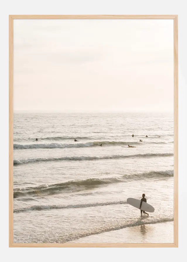 Surfers Beach Plakāts