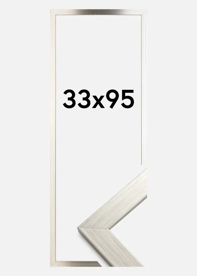 Rāmis Sudrabs Wood 33x95 cm