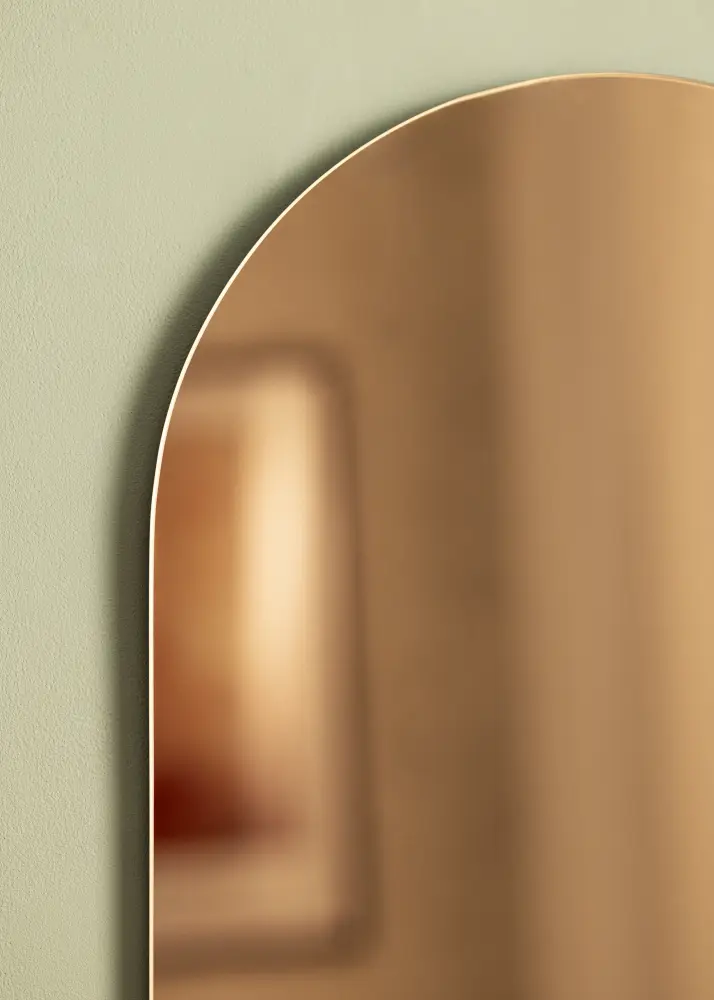 KAILA Spogulis Ovāls Rose Gold 35x70 cm