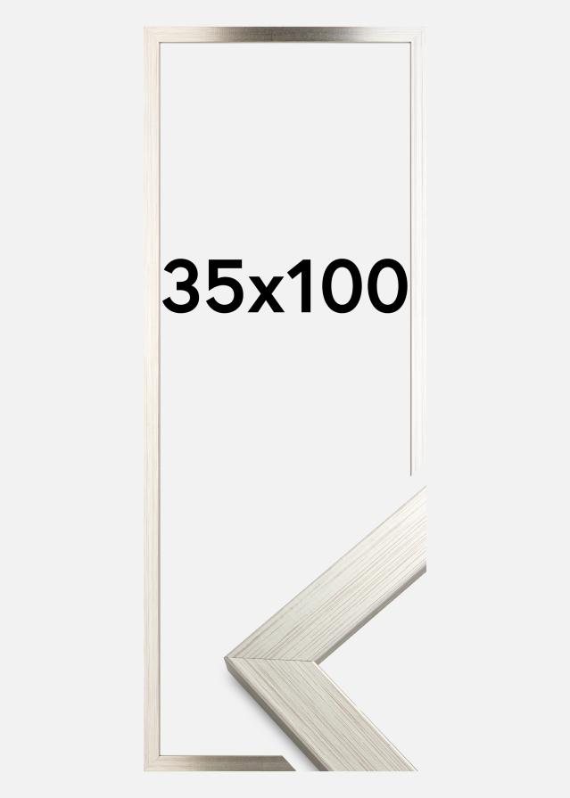 Rāmis Sudrabs Wood 35x100 cm