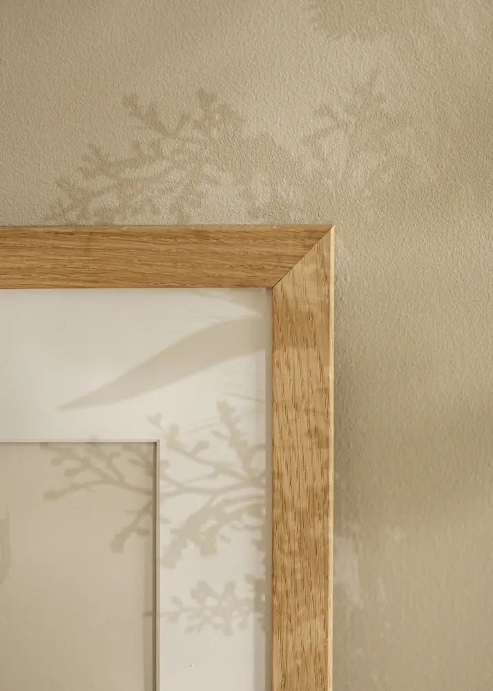 Rāmis Trendline Ozols 70x100 cm - Paspartū Balts 61x91,5 cm