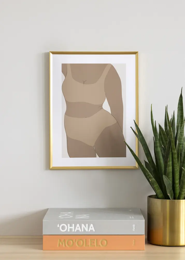 Rāmis Desire Zelta 21x29,7 cm (A4)