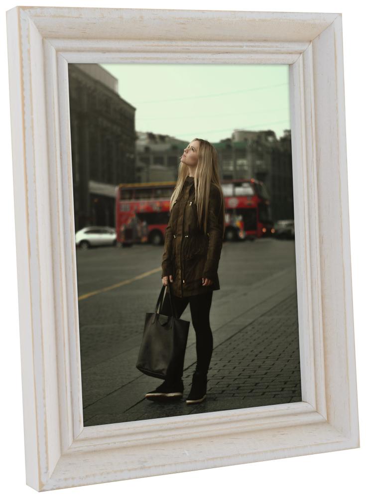 Rāmis Vintage Home Balts 13x18 cm