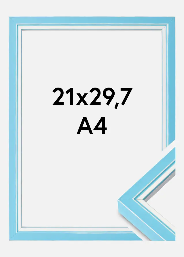 Rāmis Diana Akrila stikls Gaiši zils 21x29,7 cm (A4)