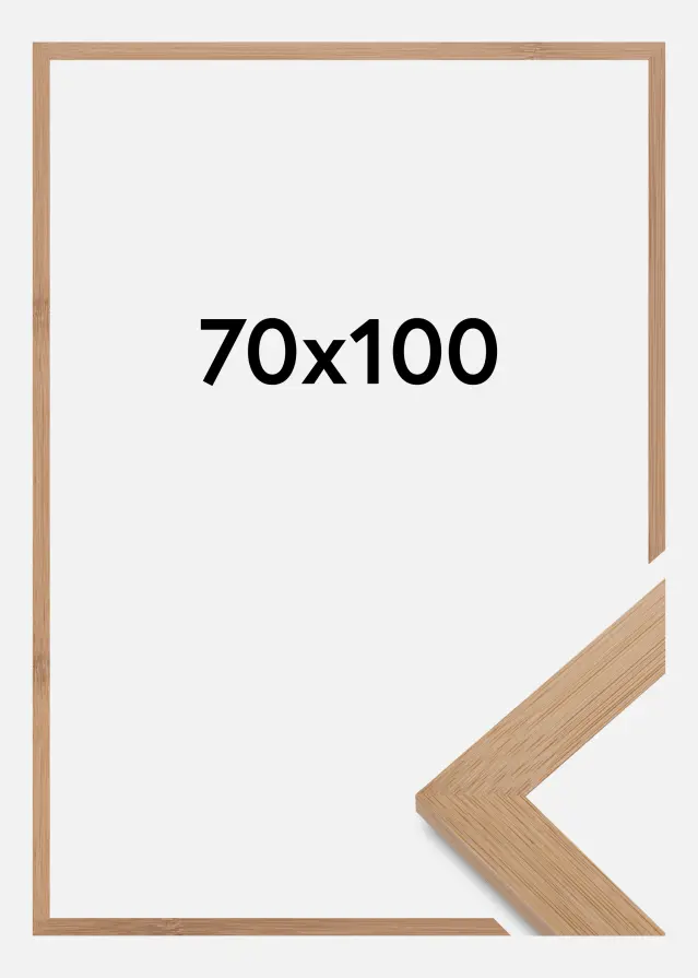 Rāmis Hoei Bambuss Akrila stikls 70x100 cm