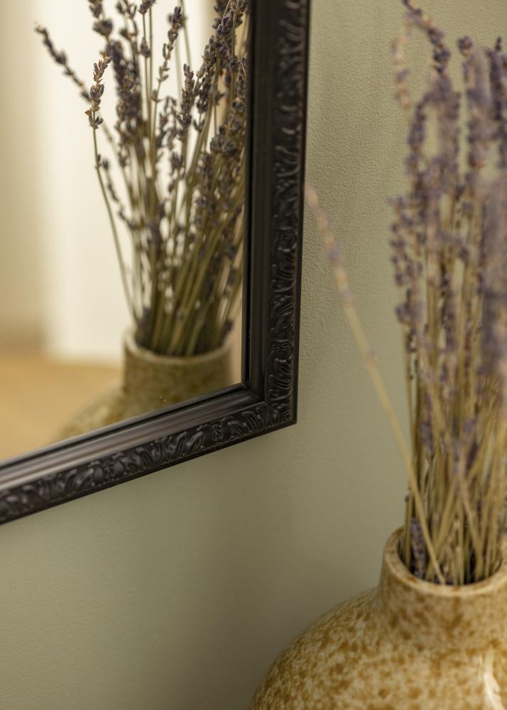 Spogulis Nostalgia Melns 40x120 cm