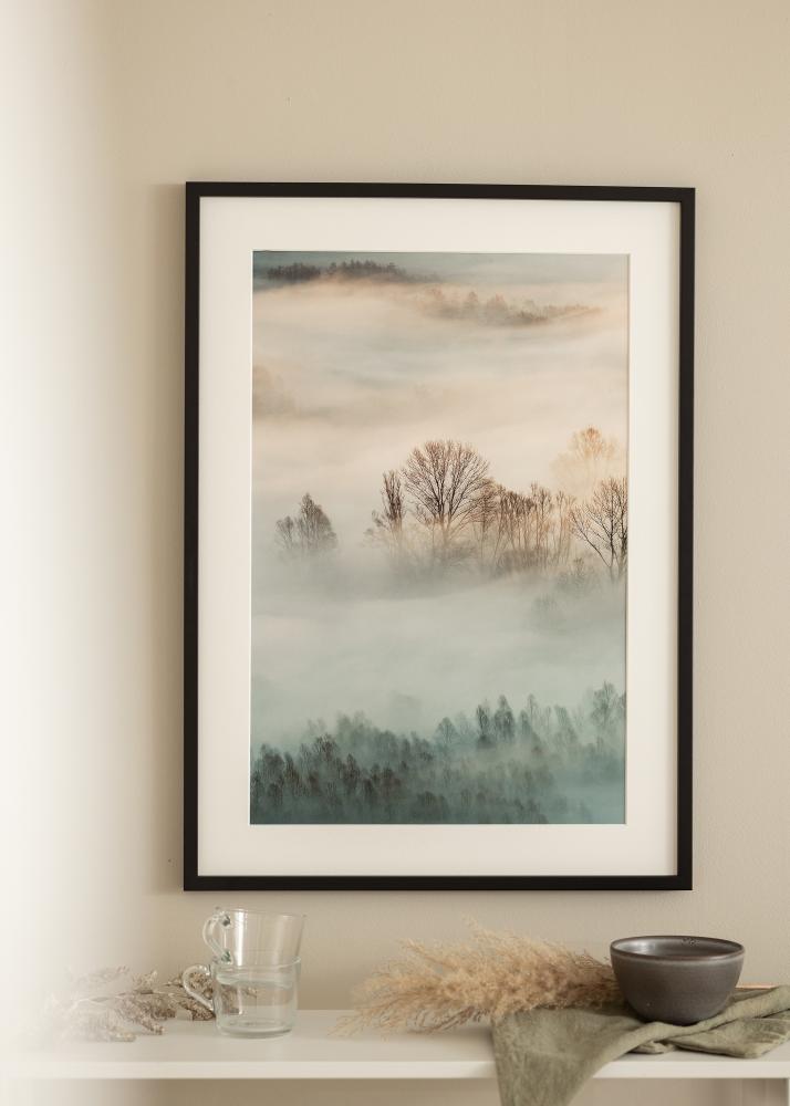 Rāmis Ekskluzīvs Melns 18x18 cm