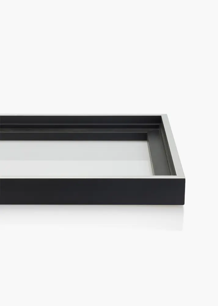 Kanvas rāmis Reno Melns / Sudrabs 28x35 cm
