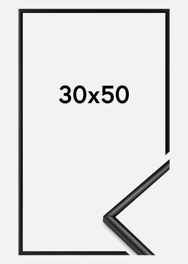 Rāmis New Lifestyle Akrila stikls Melni Matēts 30x50 cm