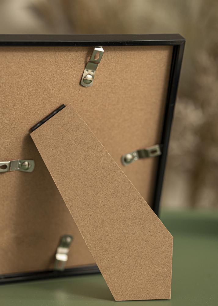 Rāmis New Lifestyle Melni Matēts 30x40 cm - Paspartū Melns 18x27 cm