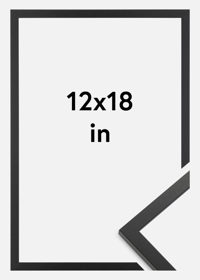 Rāmis Trendy Akrila Stikls Melns 12x18 inches (30,48x45,72 cm)