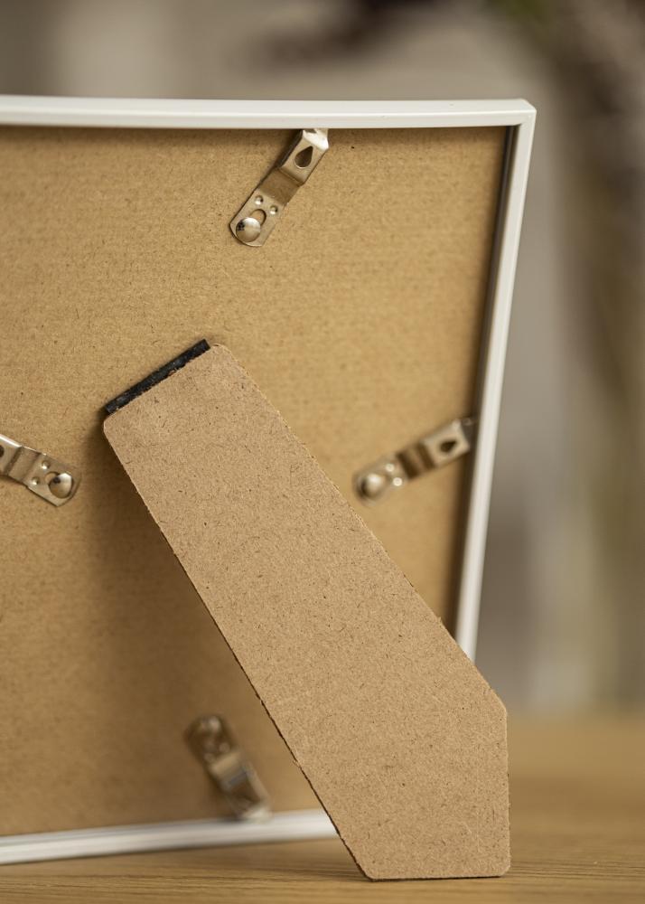 Rāmis Victoria Balts 13x18 cm - Paspartū Melns 9x12 cm