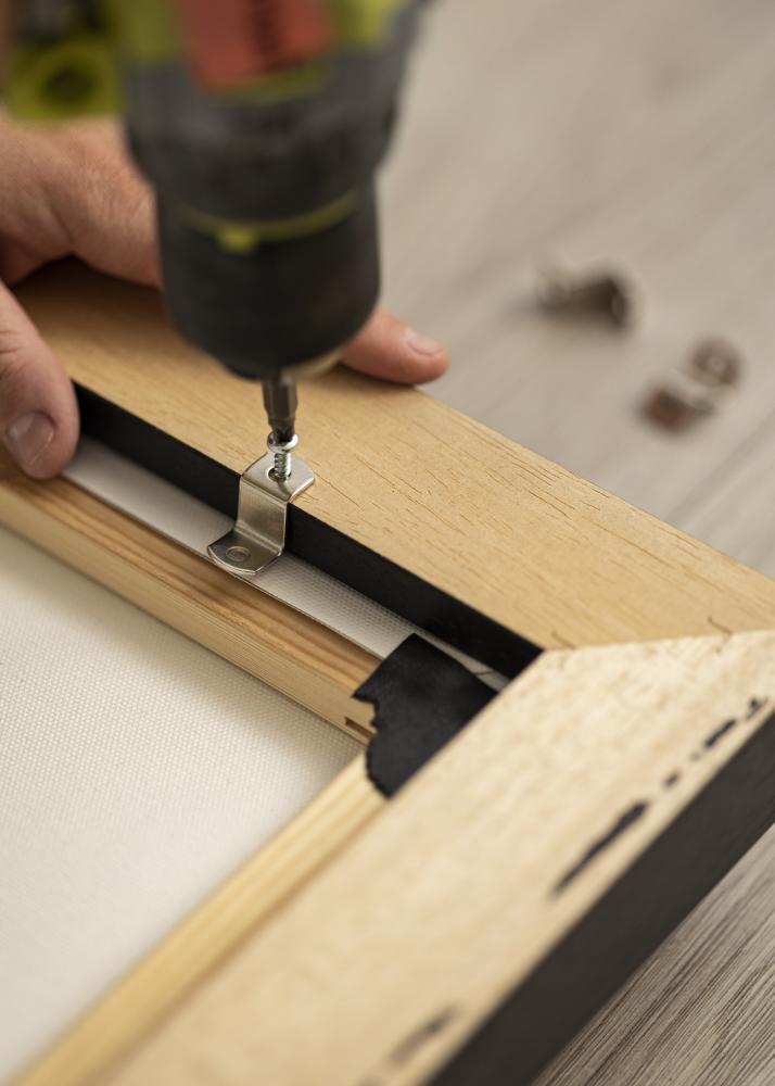 Kanvas rāmis Aurora Antracītd 30x30 cm