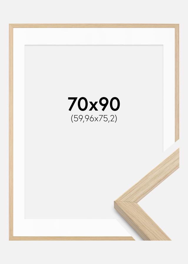Rāmis Grimsåker Ozols 70x90 cm - Paspartū Balts 24x30 inches