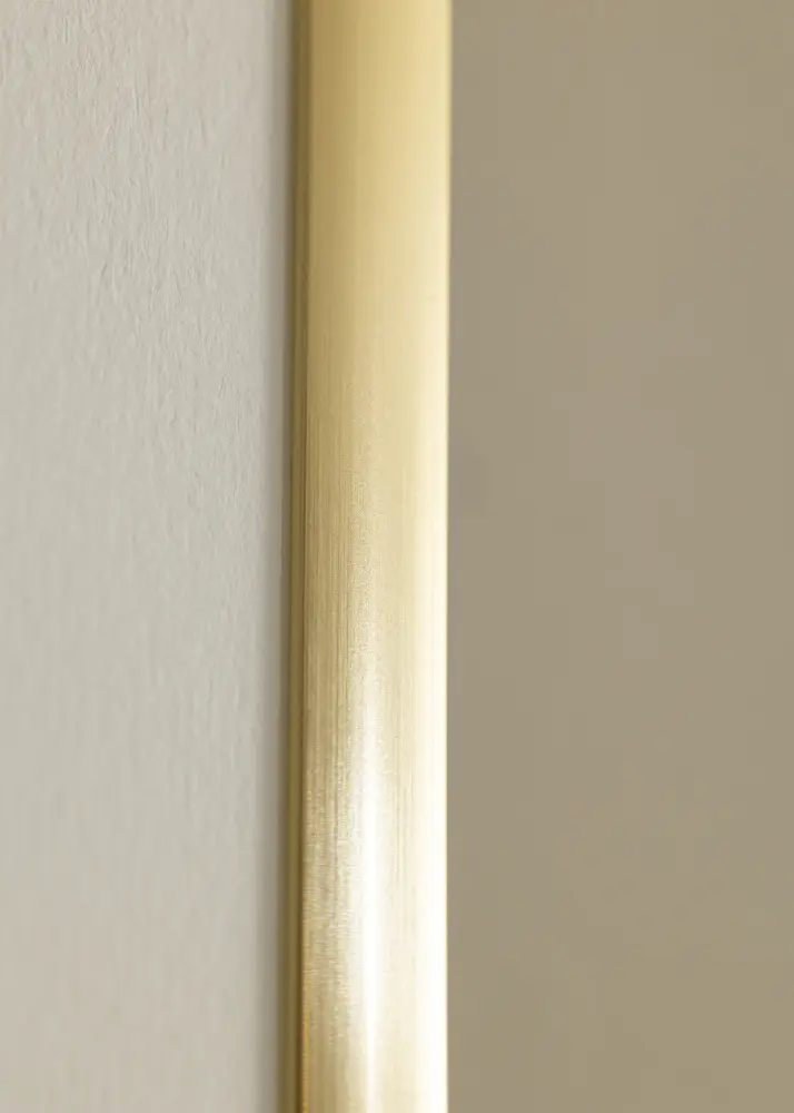 Rāmis New Lifestyle Shiny Gold 40x50 cm - Paspartū Balts 12x16 inches