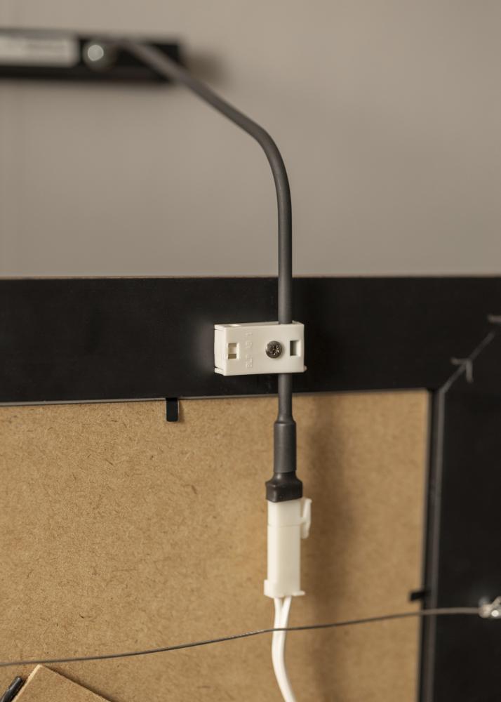 BLP 117 gleznu apgaismojums 25 cm - Melns