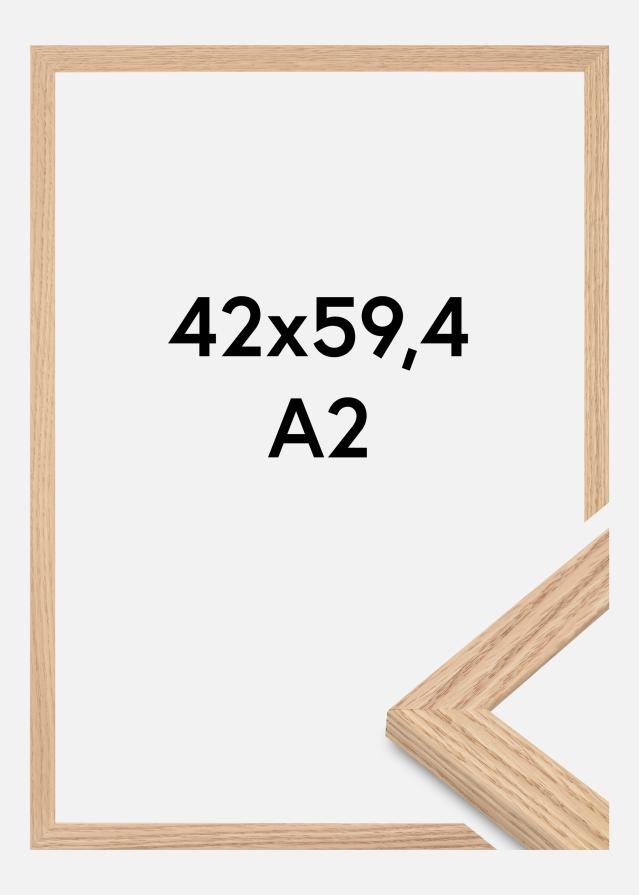 Rāmis Mūžīgs Akrila stikls Masīvs Ozols 42x59,4 cm (A2)